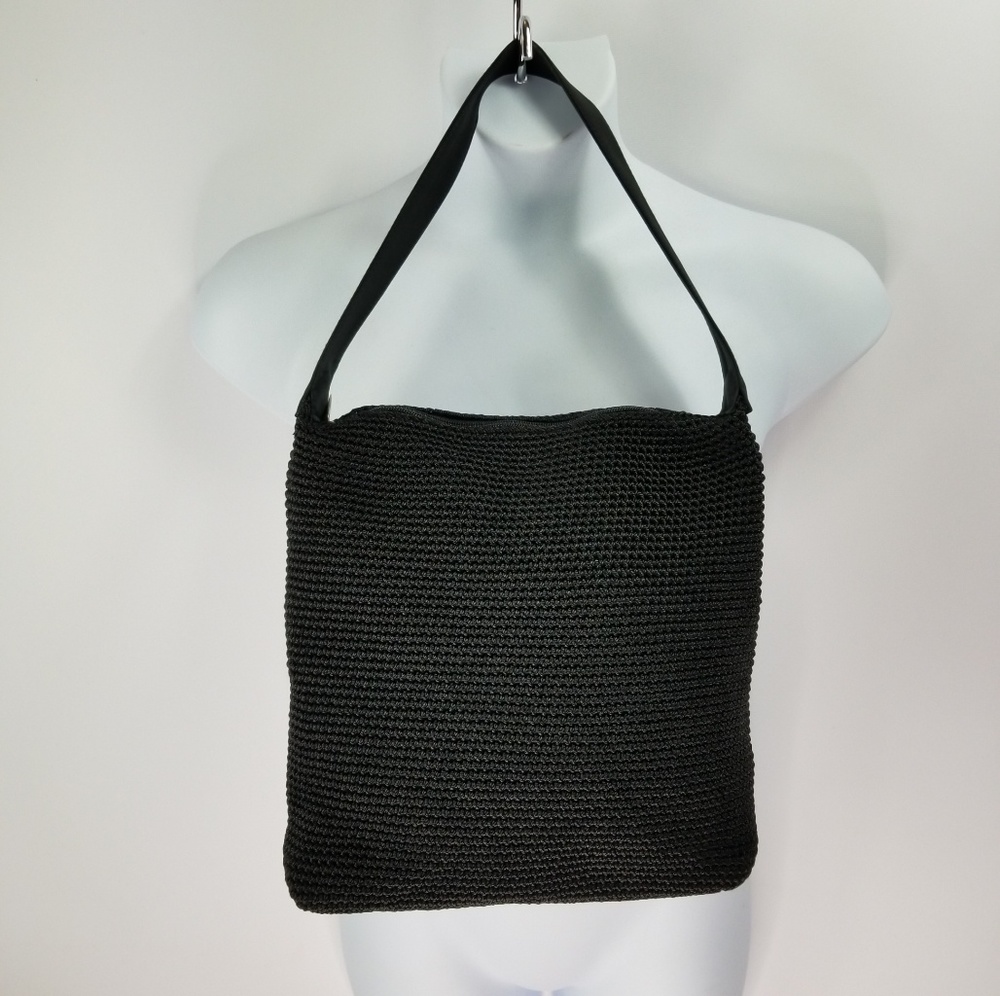 The SAK Elliot Lucca Black Crochet Bag